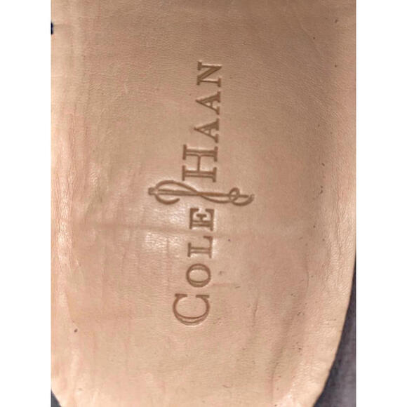 COLE HAAN Size 10 Tan Brogues Leather Brogue Lace Up Shoes - Picture 8 of 9